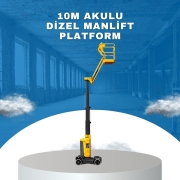 10m akulu dizel manlift platform 1